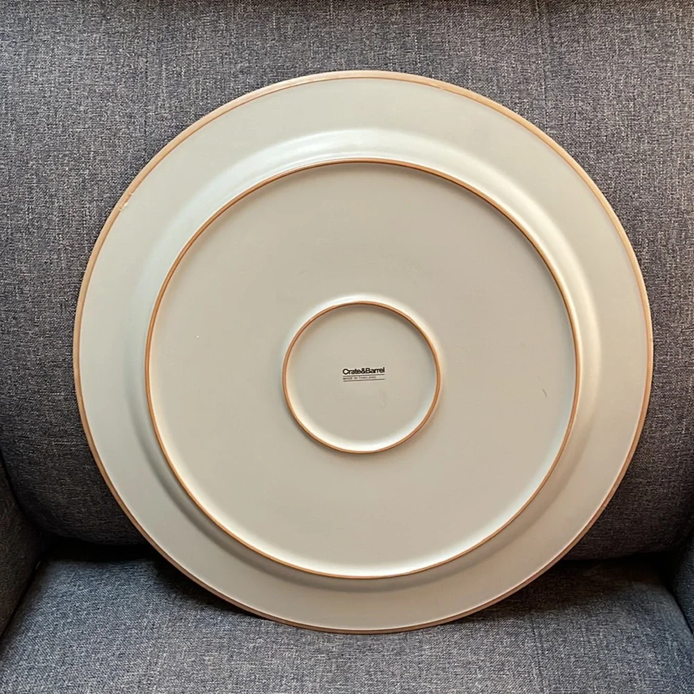 Crate & Barrel Round Platter